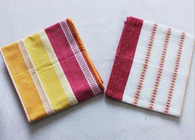 Asciugamani di piatto variopinti domestici di tela liberi dell'azo 30 x 30cm con solidità di colore acceso