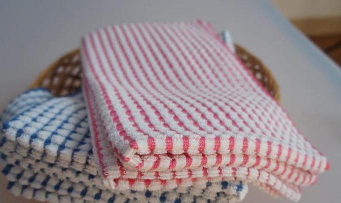 Asciugamani di tè antibatterici assorbenti della cucina 30g con la superficie di tocco morbido