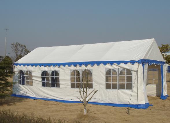 Buona tenda del baldacchino di nozze di permeabilità con 10 pezzi di Windows di plastica incurvato