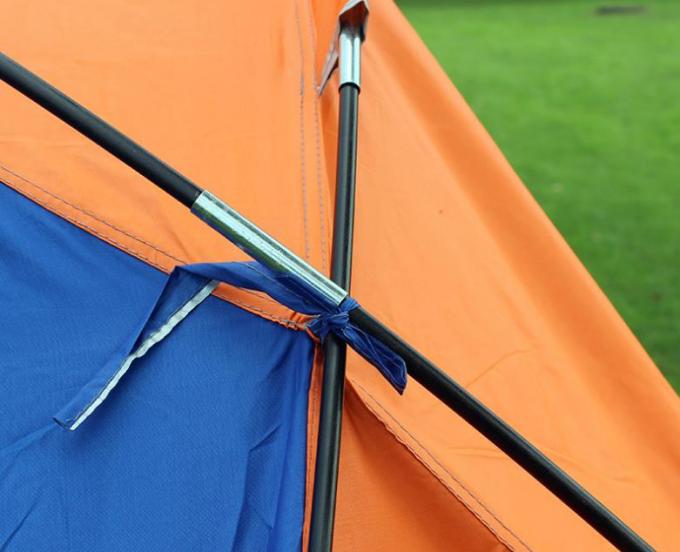 Materiale impermeabile all'aperto dell'unità di elaborazione del nylon della tenda di campeggio di due stanze per aiuto in caso di catastrofe