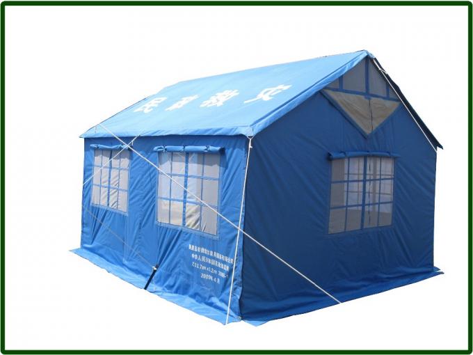 Tenda del rifugiato della tenda di sollievo della tela del cotone del poliestere