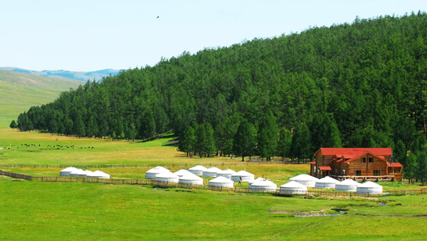 30 metri quadri di mongolian tradizionale di lusso Yurt con saldatura ad alta frequenza