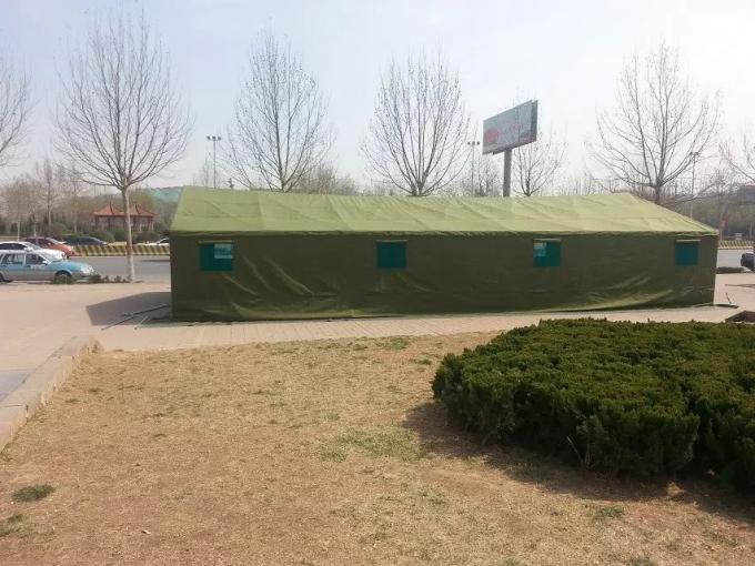 Tende di tela militari del cotone verde facili installare con la struttura stabile