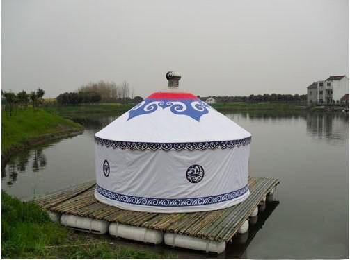 Il diametro anti- Yurt di lusso dell'acqua 8m si dirige con capacità di carico del vento di 80km/H