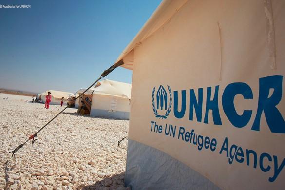 tenda blu del rifugiato della tenda ONU di aiuto in caso di catastrofe 12M2