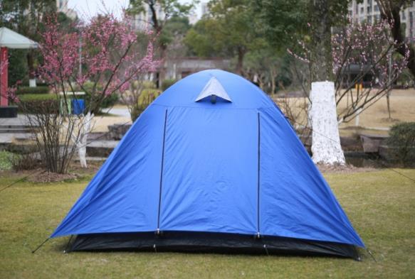 3-4 tenda di campeggio all'aperto impermeabile della persona per il viaggio, piegatura facile