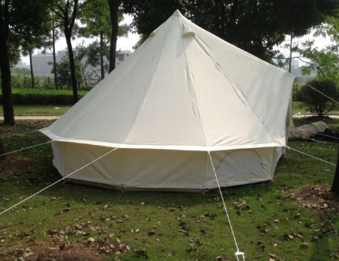 la tenda di tela all'aperto del diametro di 5m, Rame-zinco moderno della tenda di Yurt Bell della pagoda ha ricoperto